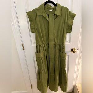 Julia Amory green Betty dress
